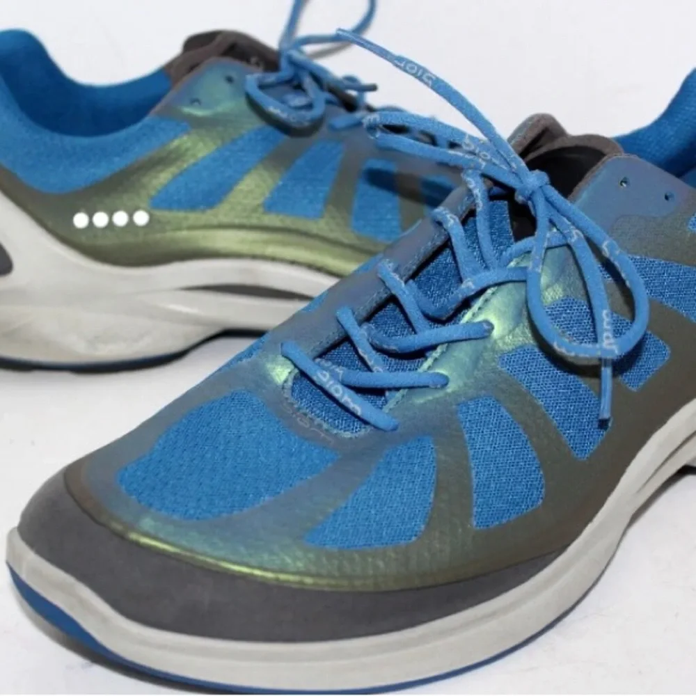 Ecco Performance Biom Women’s Running‎ Shoes Size 9.5 Blue&gray - Picture 9 of 11